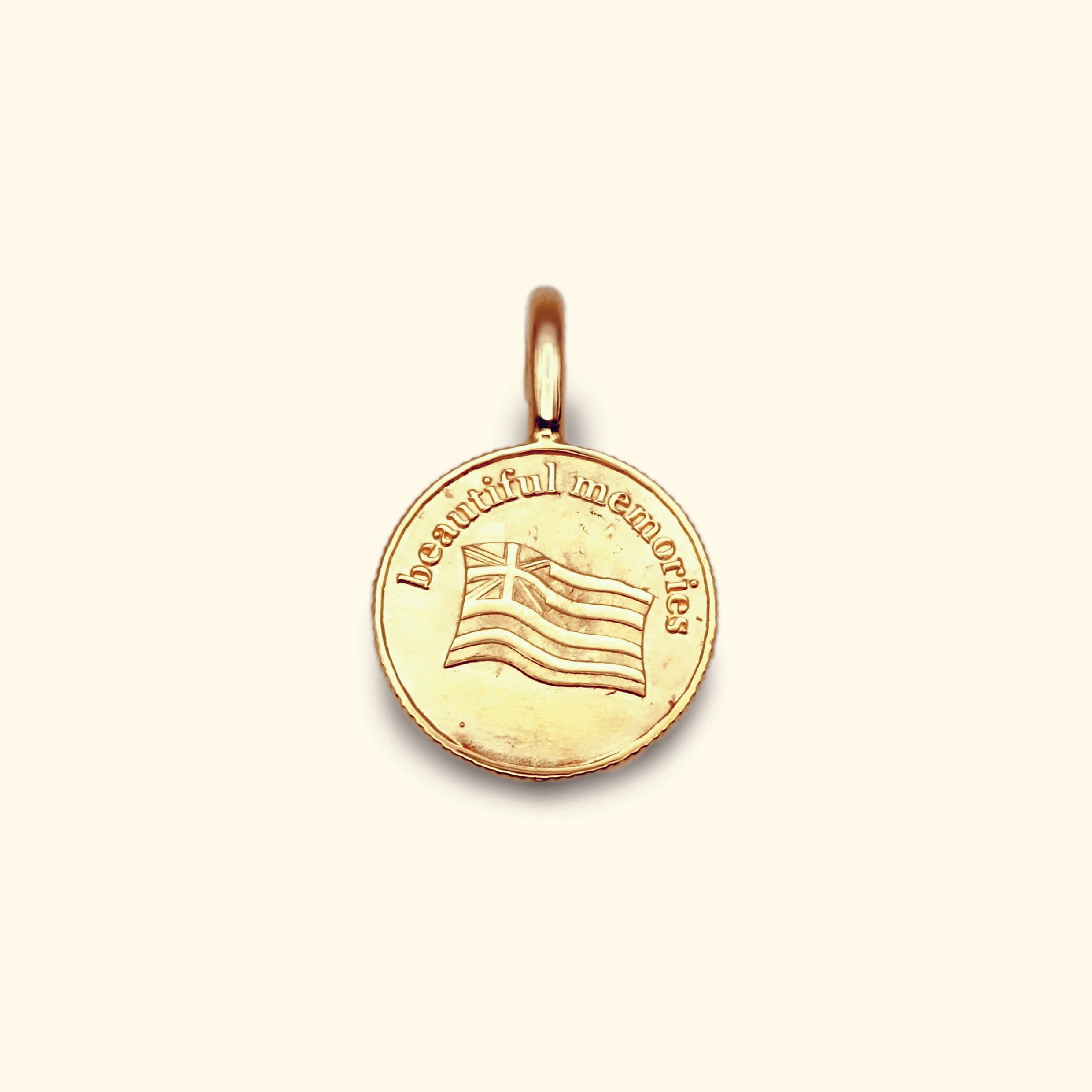 Dynasty Coin Charm [18K Yellow Gold]