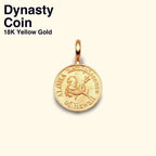 Dynasty Coin Charm [18K Yellow Gold]