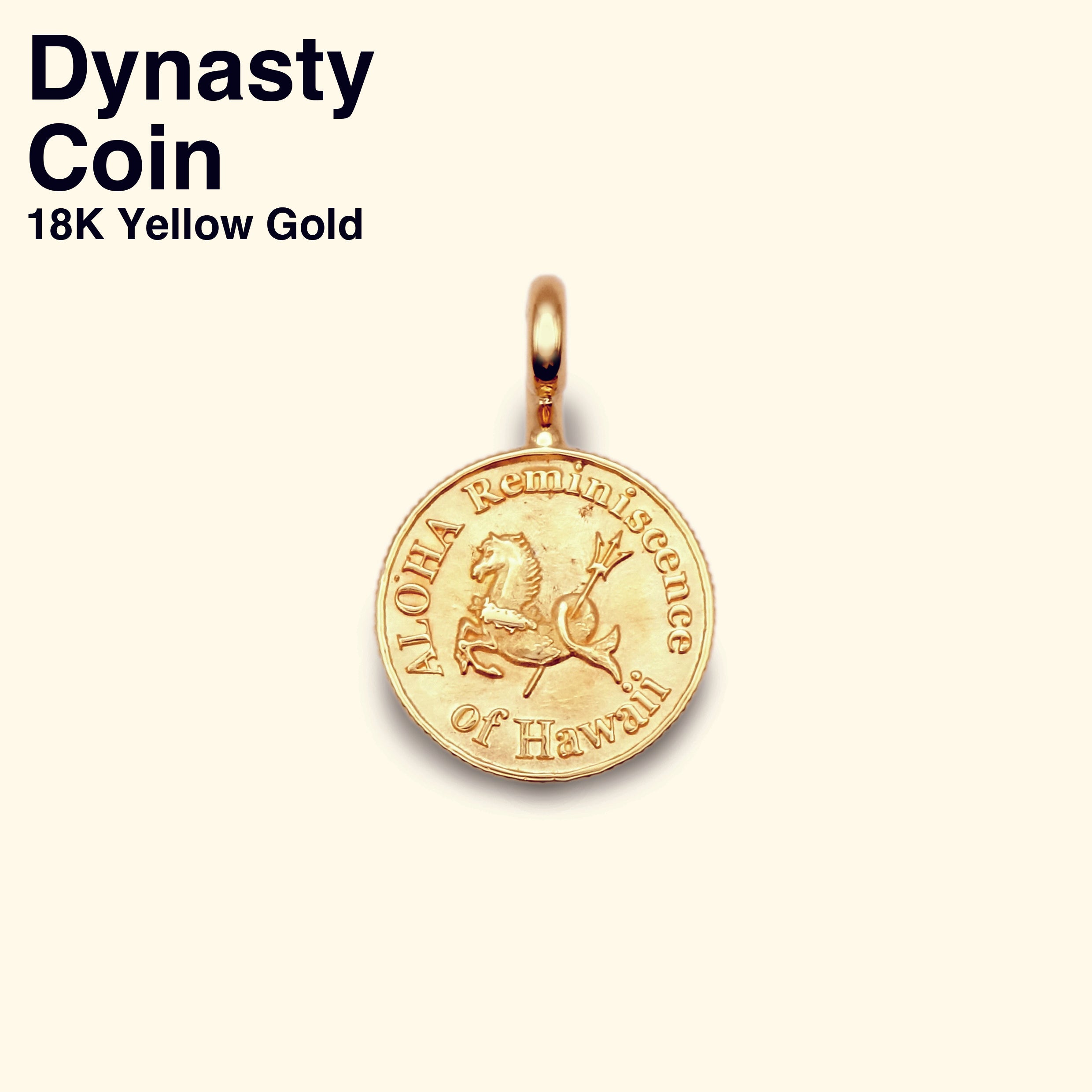 Dynasty Coin Charm [18K Yellow Gold]