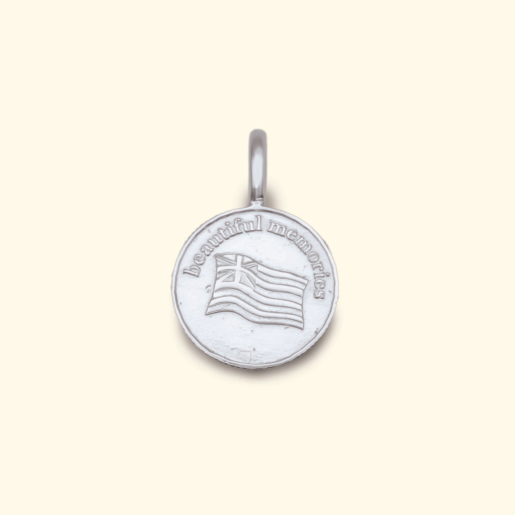 Dynasty Coin Charm [Sterling Silver]