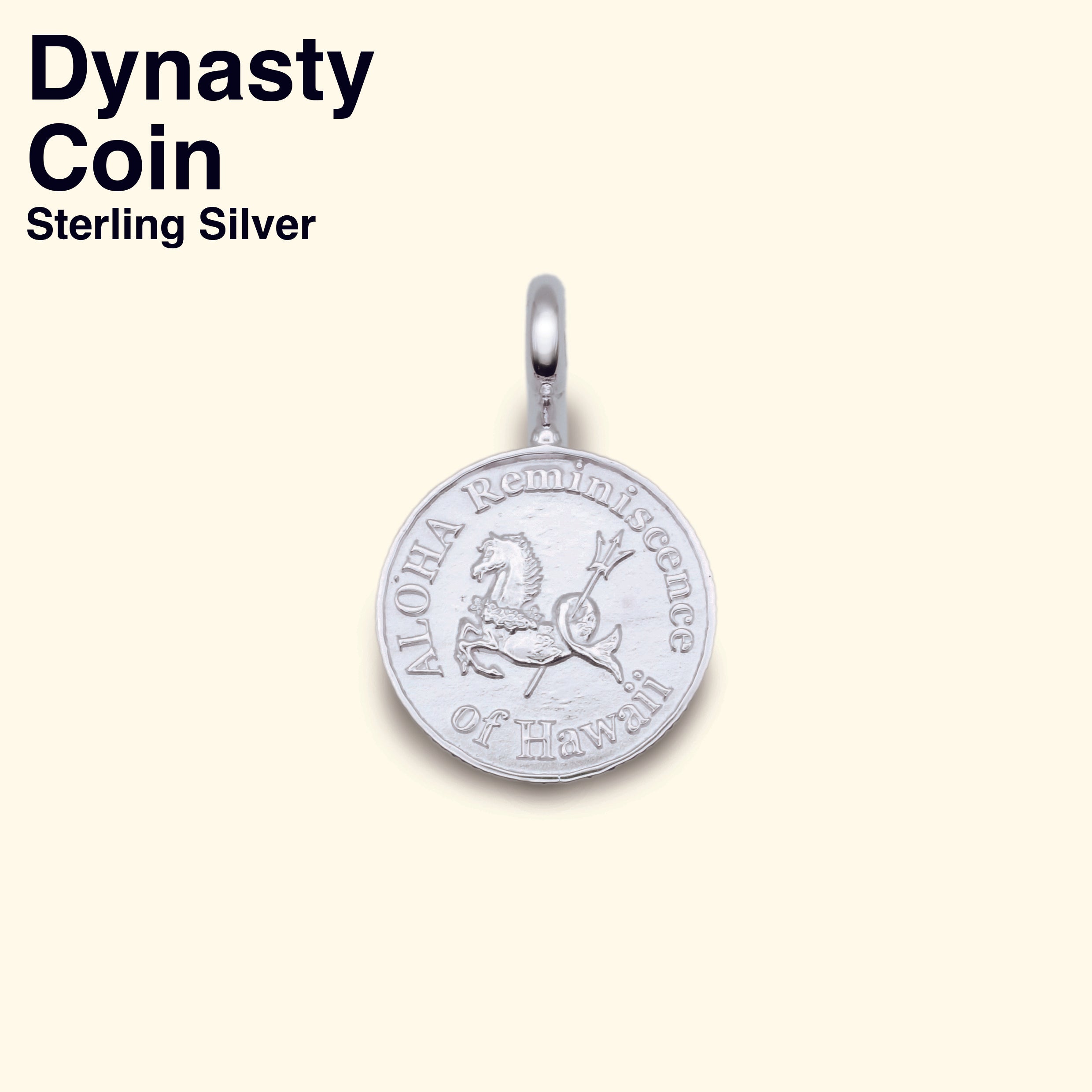 Dynasty Coin Charm [Sterling Silver]