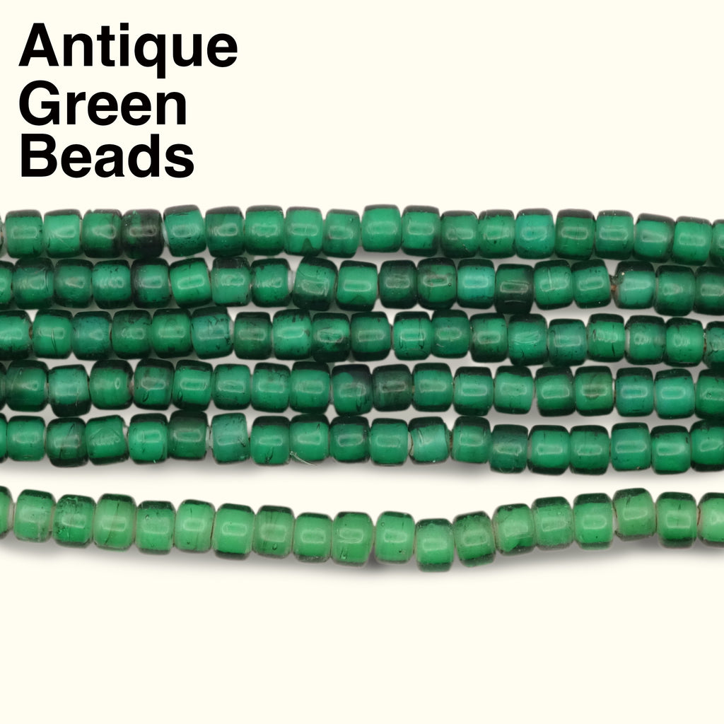 Antique Green Beads [1 Piece]