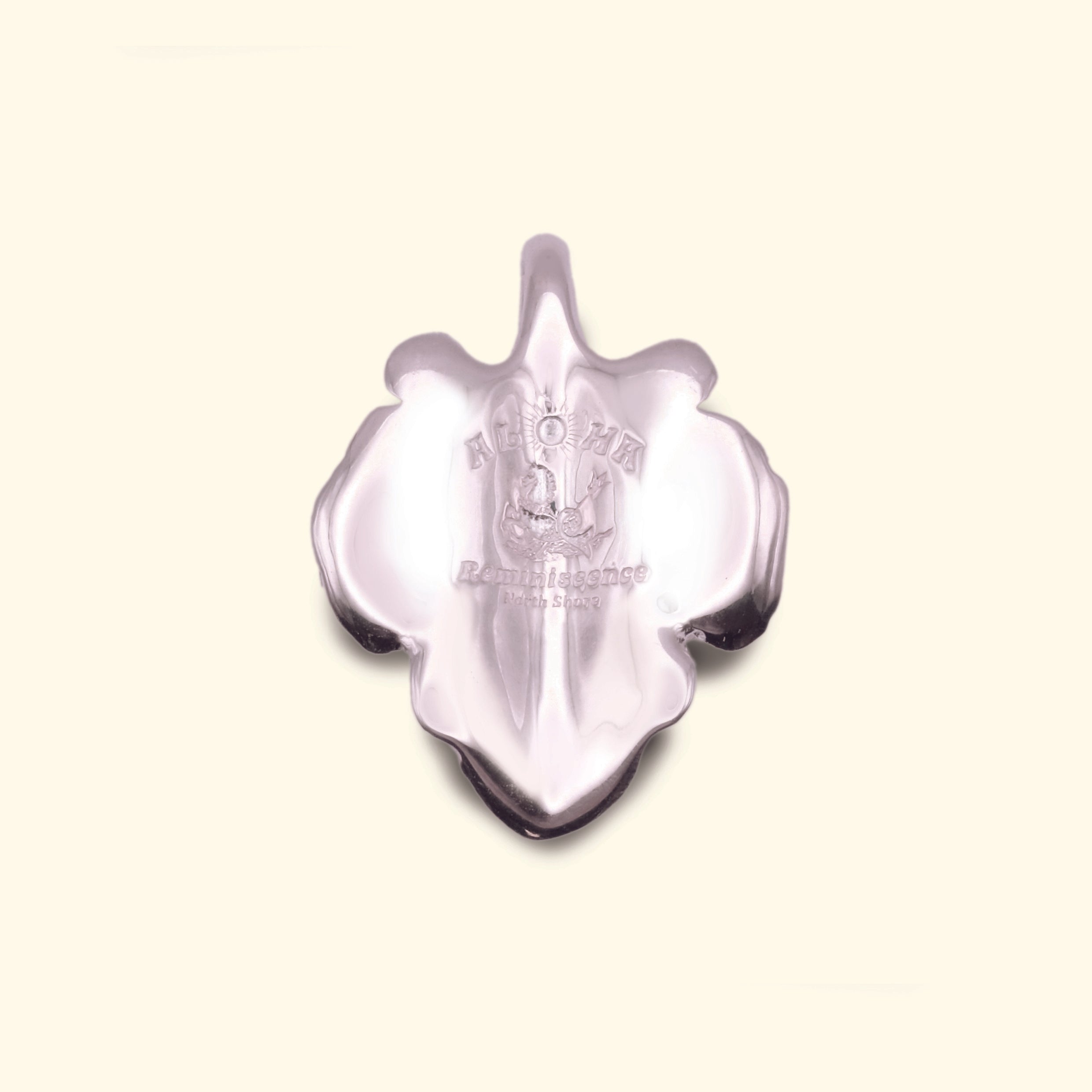 Island Leaf Charm [Sterling Silver / Small]