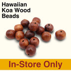 Hawaiian Koa-Wood Beads