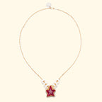 Tropical Flower Chain Necklace