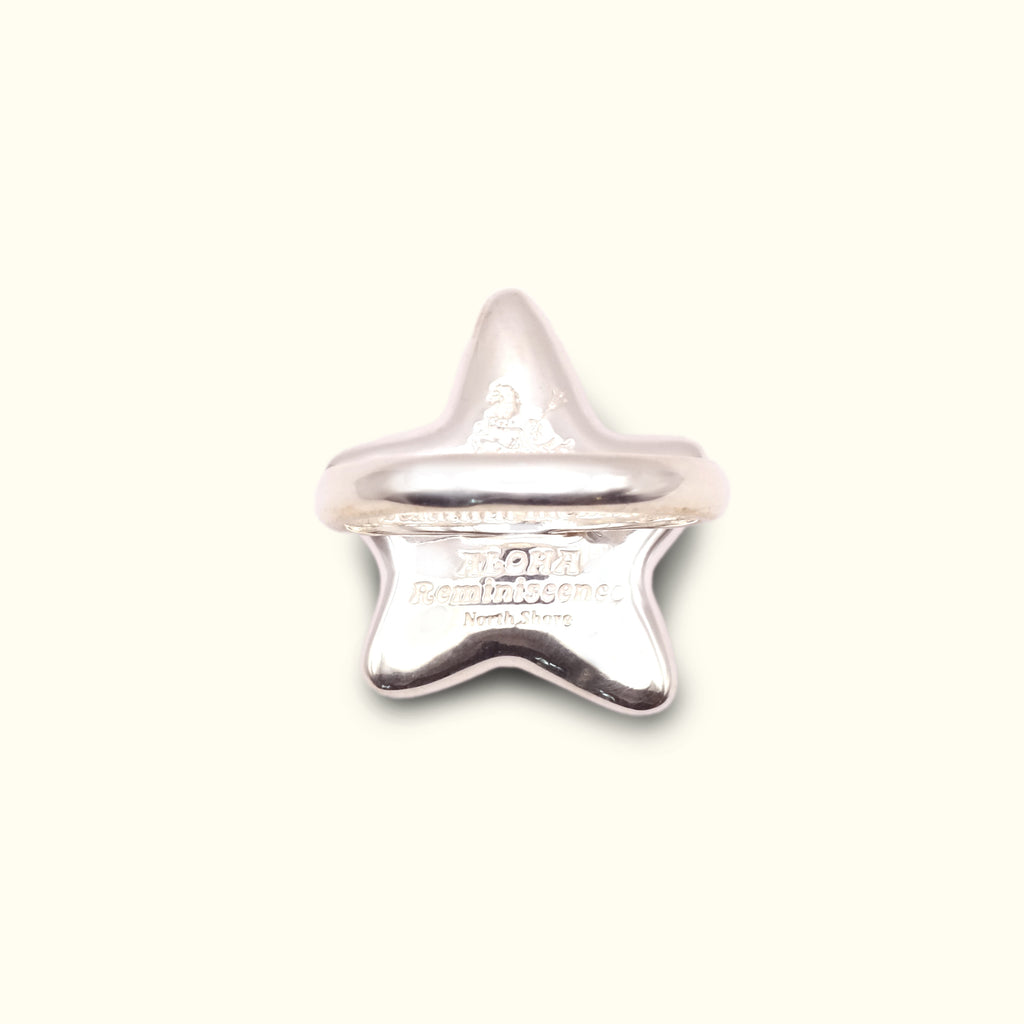 Tropical Flower Ring [Sterling Silver / Purple]