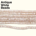 Antique White Beads [1 Piece]