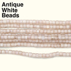 Antique White Beads [1 Piece]