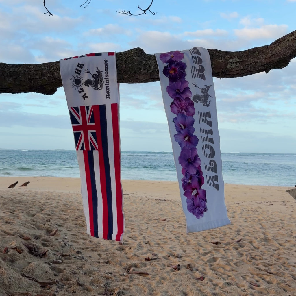 Towel Muffler Lei